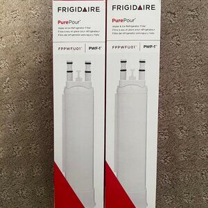 NEW! 2 Pak Frigidaire PurePour Refrigerator Water Filters FPPWFU01